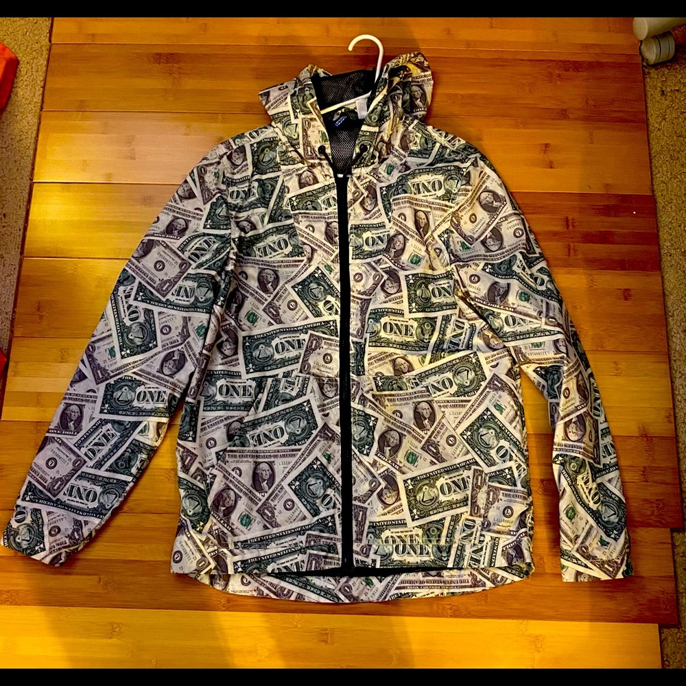 H&M men’s Dollar Print Jacket